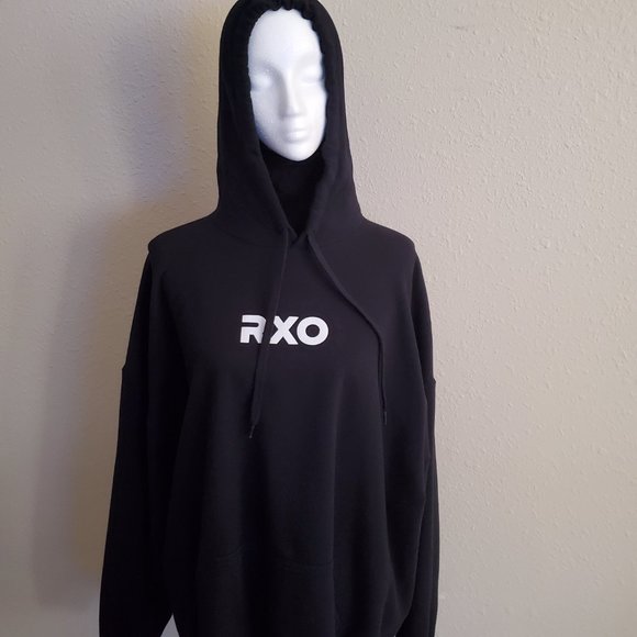 Long Sleeve Drawstring Hooded Sweater, 80% Cotton 20% Polyester Size 3X. - Picture 6 of 12